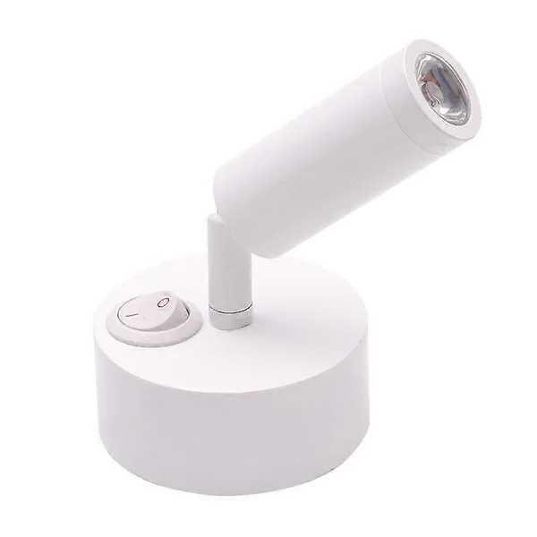 RV Læse LED Lampe - 12 Volt LED Lys Interiør Drejelig Væglampe Læsespot til Sengelampe, Gang, Autocamper, Campingvogn, 5th Wheel eller Køretøjer