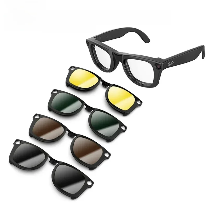 AliExpress - Clip Hibloks pour lunettes Ray-Ban Meta Wayfarer RW4008/RW4012 (grand format), verres polarisés, protection anti-éblouissement et UV