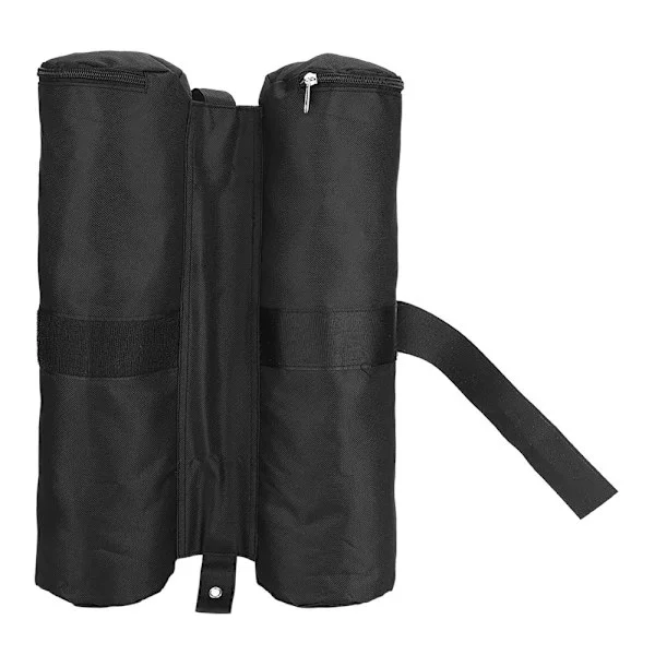 Outdoor Sunshade with Weighted Sandbags - Pop-Up Gazebo Tent with Black Legs