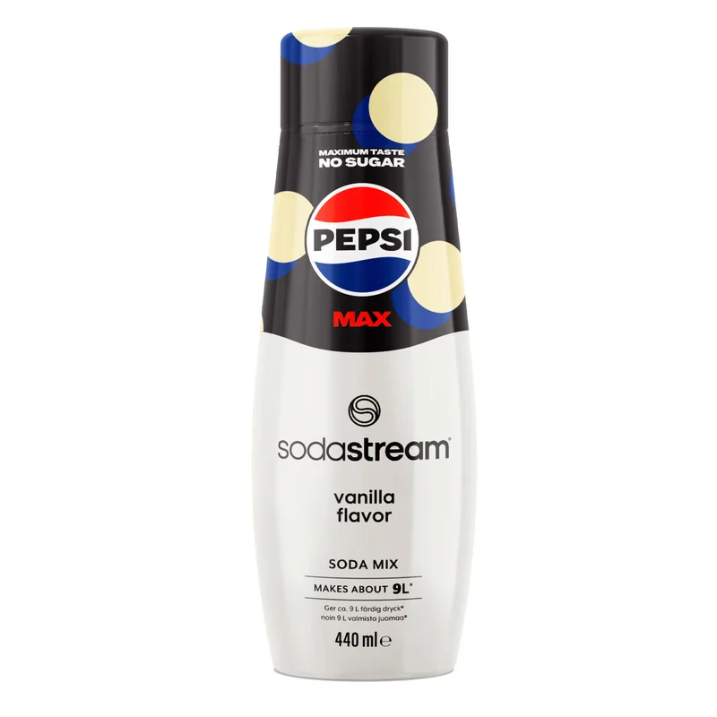 Sodastream Pepsi Max Vanilla makutiiviste 440 ml