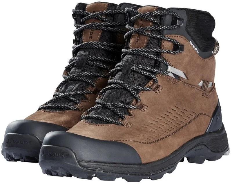 Vaude Trk Skarvan Tech Mid naisten vaelluskengät, suklaanruskea