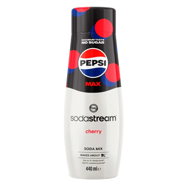 Sodastream Pepsi Max Cherry makutiiviste, 440 ml
