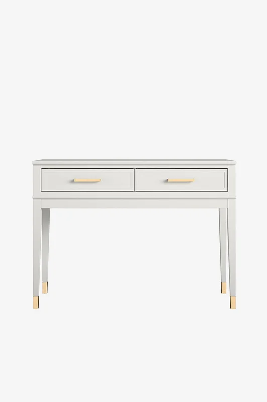 CosmoLiving by Cosmopolitan - Konsollbord med 2 skuffer Westerleigh - Hvit - Skjenker & sideboards - Fra Homeroom