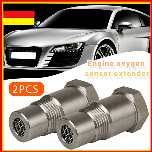 2x O2 Simulator Sonde Lambdasonde Auto Lambda Eliminator Spacer Metalkat Lamda