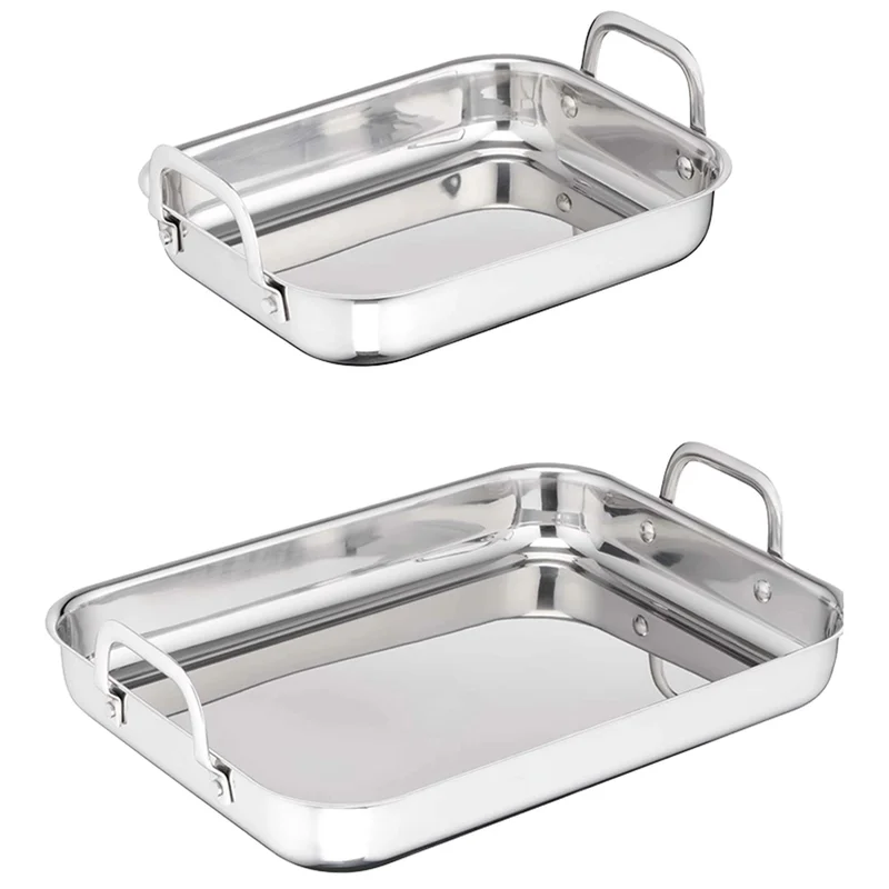 Tefal Emotion Ugnsformsset 2 delar, rostfritt stål | Matlagning > Kokkärl & Stekpannor > Ugnsformar > Ugnsformar set | Bagaren och Kocken
