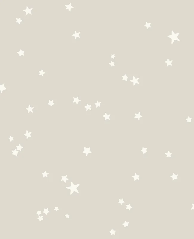 Stars Wallpaper - Cole & Son Sample / Chalk on Stone