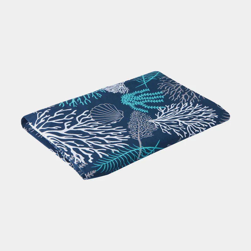 Textile tablecloth Marine Business Coastal Plastified Blue, blue, 100 x 115 cm
