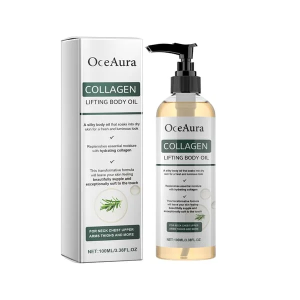 OCEANA Vitamin C Krystallklar Pleieolje Vann Fuktighetsgivende og Mild Nærende Kroppshudpleieolje