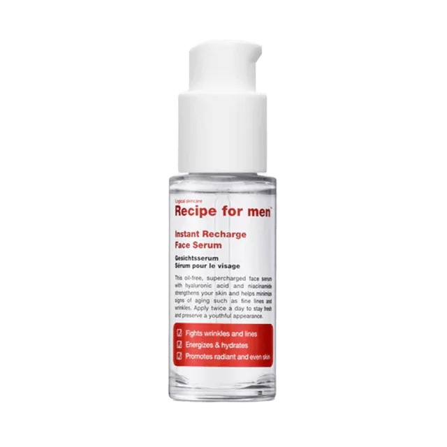 Recipe For Men Face Serum Ansikte Herr 30 ML