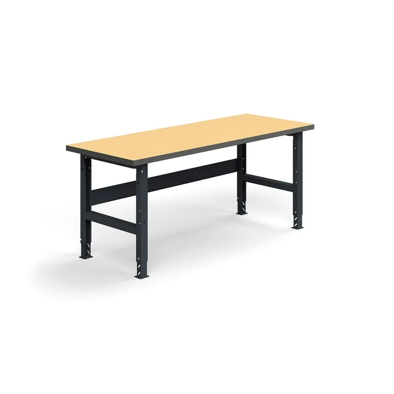 Teollisuuspöytä TRUST, 2000x760 mm, 300 kg, kovalevy