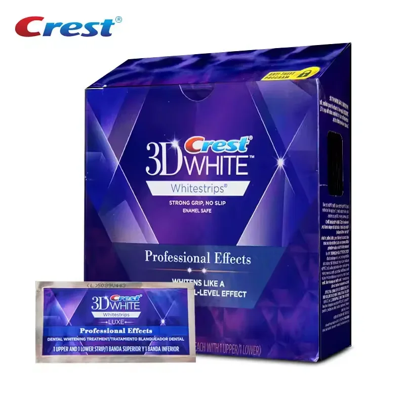 AliExpress - Bandes blanchissantes Crest 3D White, Crest Whitestrips Original Professional Effects, bandes blanchissantes pour les dents, blanchiment 