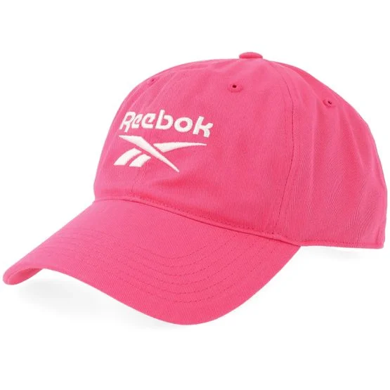Reebok - Rosa unconstructed Caps - Logo Pink Pink Dad Cap @ Hatstore