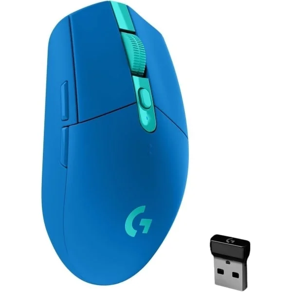 Logitech G305 LIGHTSPEED Trådlös Gamingmus, HERO 12K Sensor, 12 000 DPI, Lättvikt, 6 Programmerbara Knappar, 250 Timmar Batteritid
