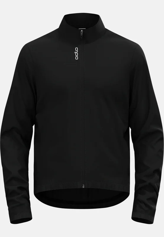 Odlo Essential Windproof Sykkeljakke for herre, L, svart
