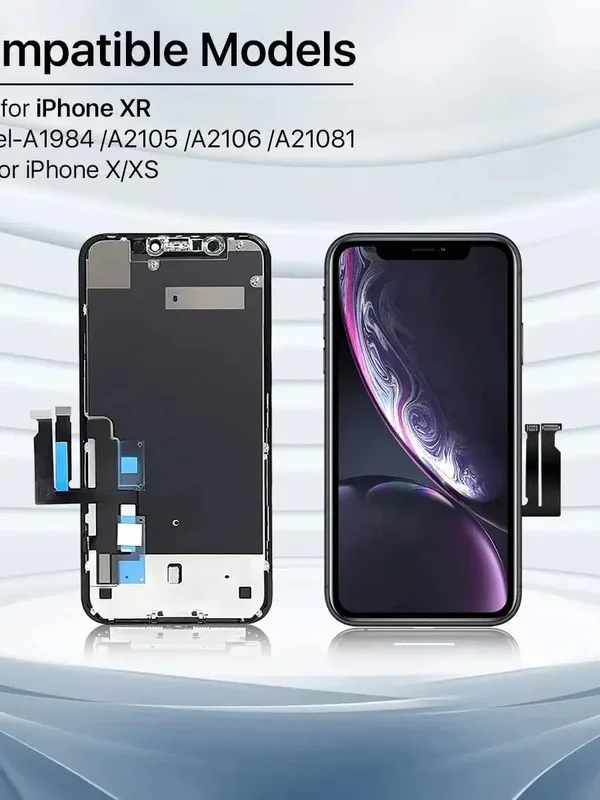 AliExpress - 100% Excellent OEM Pantalla pour iphone XR LCD écran tactile numériseur assemblée pour iPhone XR LCD remplacement A2105 A2106