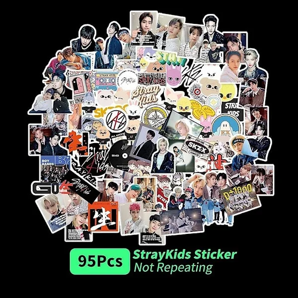 Stray Kids Stickers - Stray Kids Go Life Album Sticker Pack - Stray Kids Stickers til Fans