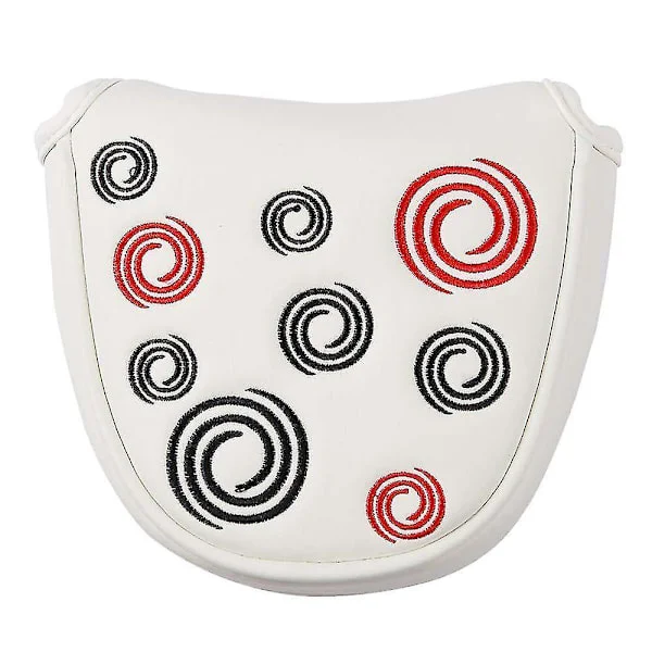Golfkølle Cover Golfkølle Putter Cover Læder Hoved Cover Magnetisk Lukning (F2)