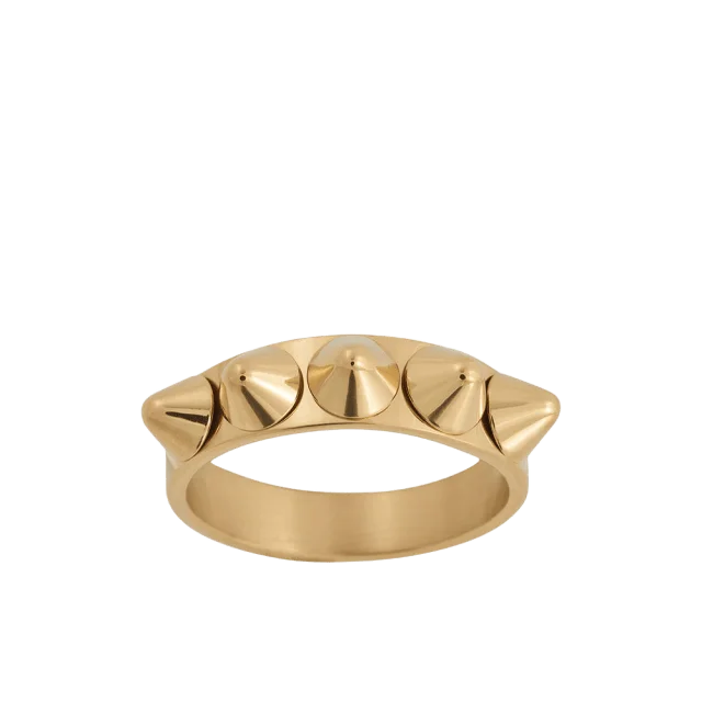Edblad Peak Ring Single Gold Smycken & klockor Dam Guld S