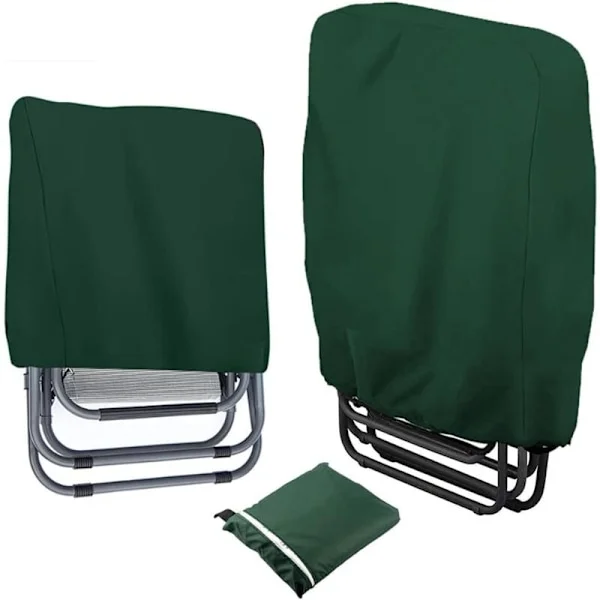 Hage Stoltrekk - Vanntett - Vindtett - Anti-UV - Kraftig 210D Oxford Stoff - med Oppbevaringspose - for Hage Loungestol