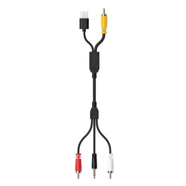Digital till analog omvandlare SPDIF optisk digital Toslink till analog stereo ljud RCA ljudadapter med optisk kabel