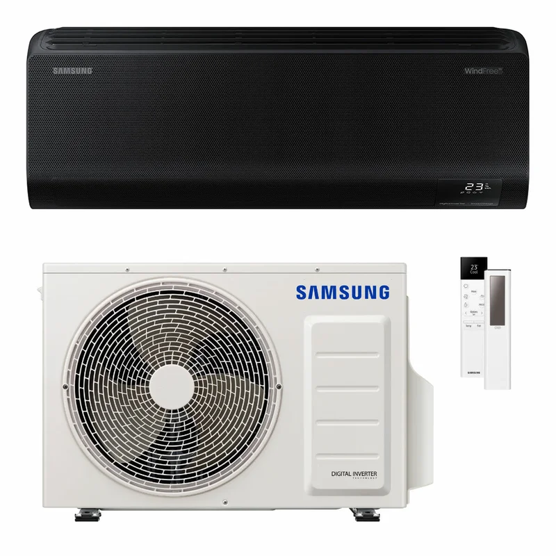Condizionatore Samsung WindFree Black 7000 BTU R32 Inverter WiFi A+++/ | Climamarket