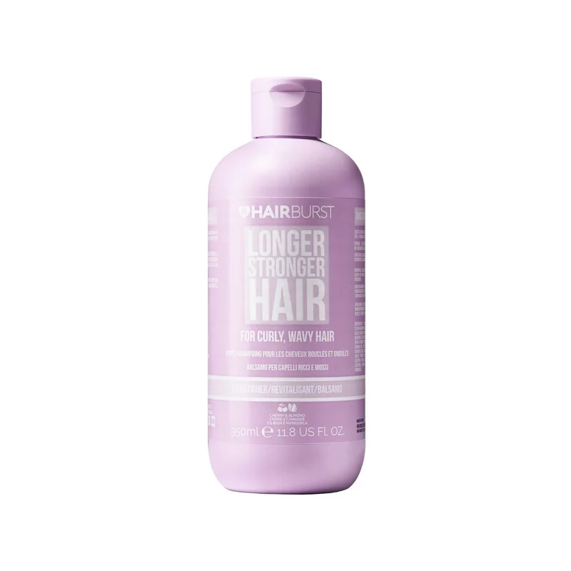 hairburst Haircare Longer Stronger Hair Conditioner For Curly & Wavy Hair 350ml - Balsamo Ricci Definiti Capelli