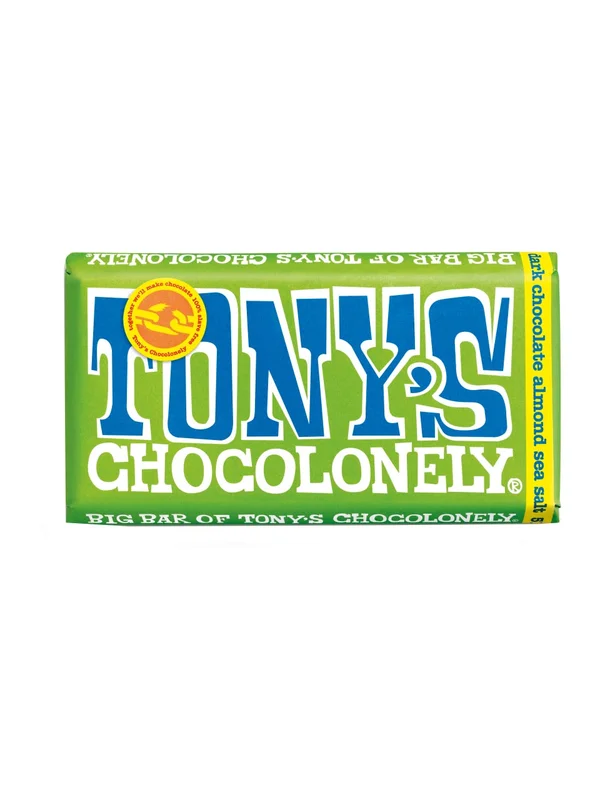 Tony's Chocolonely Dark Almond Sea Salt 51% 0.24kg