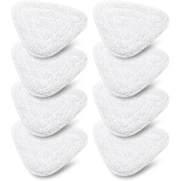 8-pack Replacement Covers for Vileda Steam & Vileda Steam Plus Steam Mop, Microfiber Steam Mop Accessories Compatible[TB]