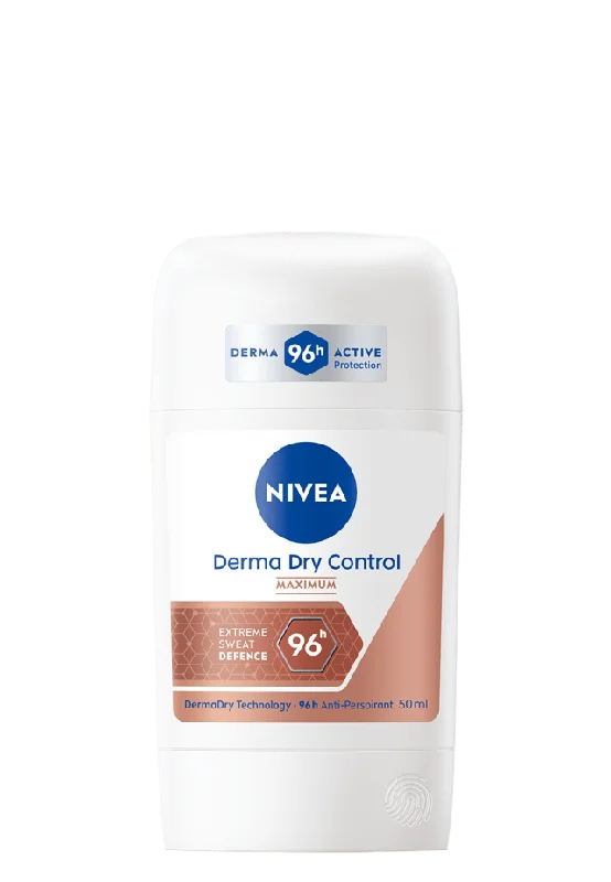 NIVEA Antiperspirant Deo Stick Derma Dry Control Maximum 50 ml Dam