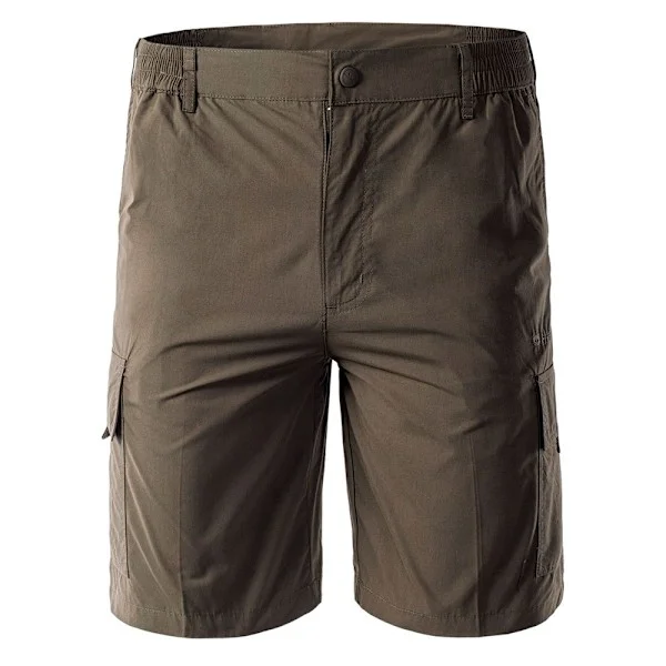 Hi-Tec Mens Sammi Logo Cargo Shorts L Black Olives