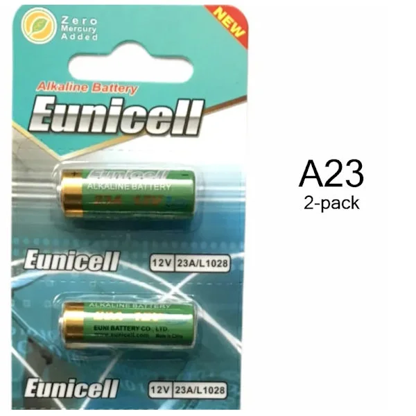 A23 2-pack Alkaliska batterier 12v batteri 23A MN21 VR22