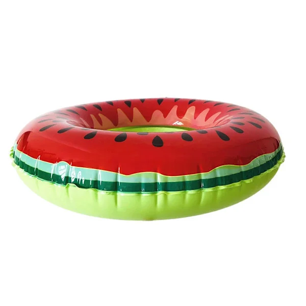 Pool Badringar Vattenmelon Mönster Uppblåsbar Tub Pool Flytleksak Strandleksak Pool Flytleksak för Flickor Pojkar[WSY]