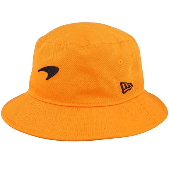 New Era - Motor Orange bucket Hat - McLaren F1 Team Papaya Orange Bucket @ Hatstore
