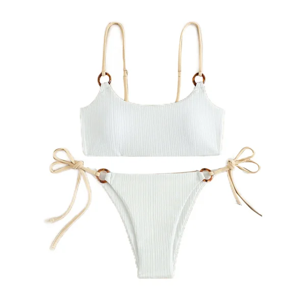 Bikin Badedrakt Dame Badedrakt Bandeau Push Up Micro Bikini og Badedrakt Strandklær Sommer Bikini