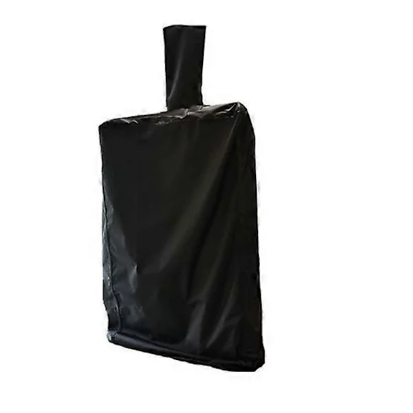 Skyddskåpa för pizzaugn - Pizzaugnsskydd - Vattentätt skyddskåpa för vedeldad pizzaugn - för kolgrillad pizzaugn - 170x65x55 cm - Svart -