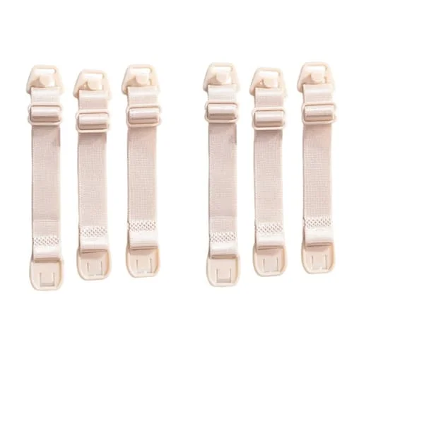 Justerbar Amnings-BH Axelrem, 6 st Beige