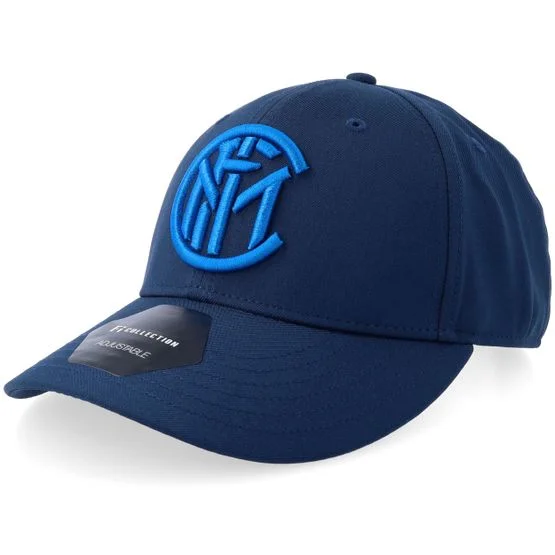 Fan Ink - Football Blå adjustable Caps - Football Beyond Borders Inter Milan Navy Adjustable @ Hatstore