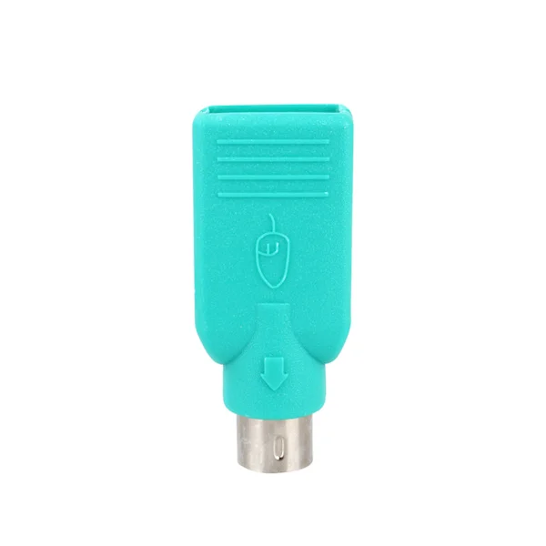 USB hona till PS2 hane omvandlaradapter för USB-tangentbord/mus möss ansluts till dator