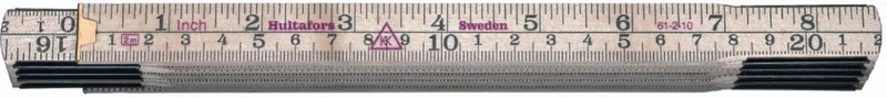 Hultafors 61-1-6 Tommestok 1 meter, Måleinstrument