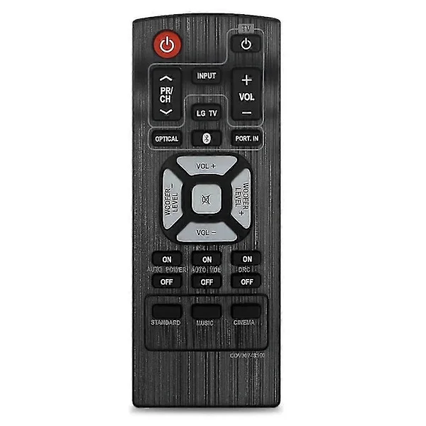 Ny Cov30748160 Ersättningsfjärrkontroll Passar För Lg Soundbar Cov30748164 Cov30748128 Nb2540 Nb2540a Nb2540d S24a1-w