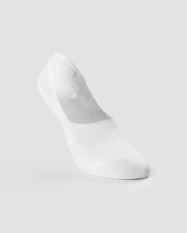 ICANIWILL - Invisible Socks White Treenivaatteet ICIW:ltä