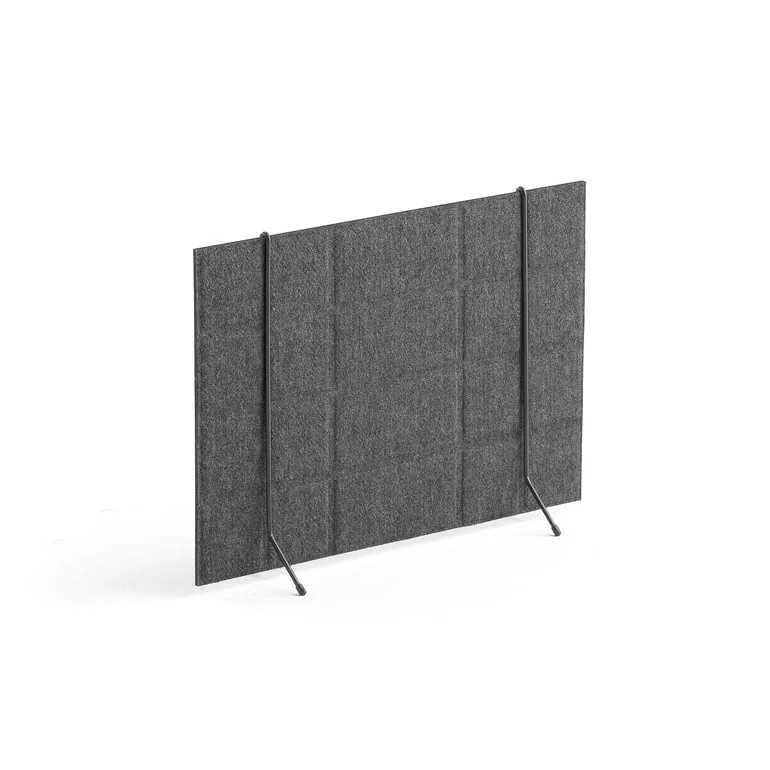 Pöytäsermi SPLIT, vapaasti seisova, 600x430 mm, tummanharmaa