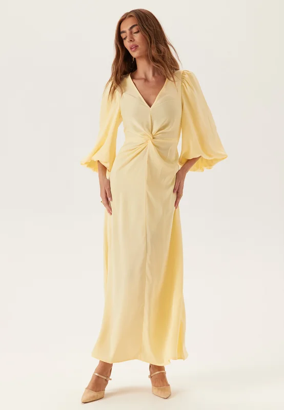 YAS-Yasthea Ls Long Dress-Anise Flower