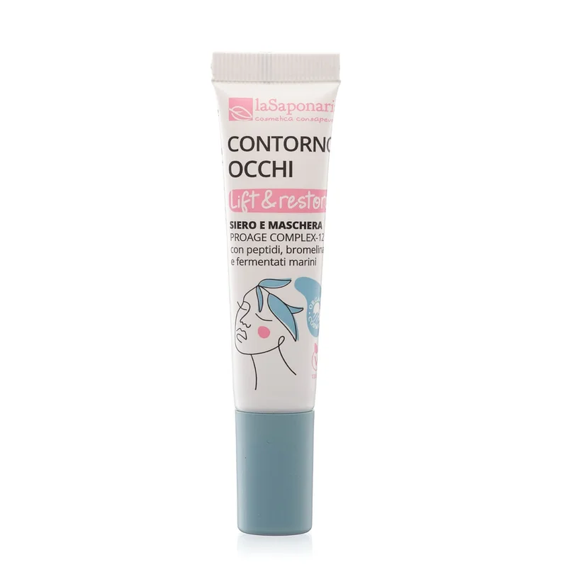 LA SAPONARIA Antiage Pelli Mature Contorno occhi Lift & restore 15ml - Contorno occhi antirughe