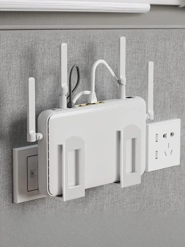 AliExpress - 2 Stuks Thuis Router Opbergdoos Muur Artefact Set-Top Box Wandmontage Armatuur Ondersteuning Beugel Wifi Plaatsing rek Voor Woonkamer
