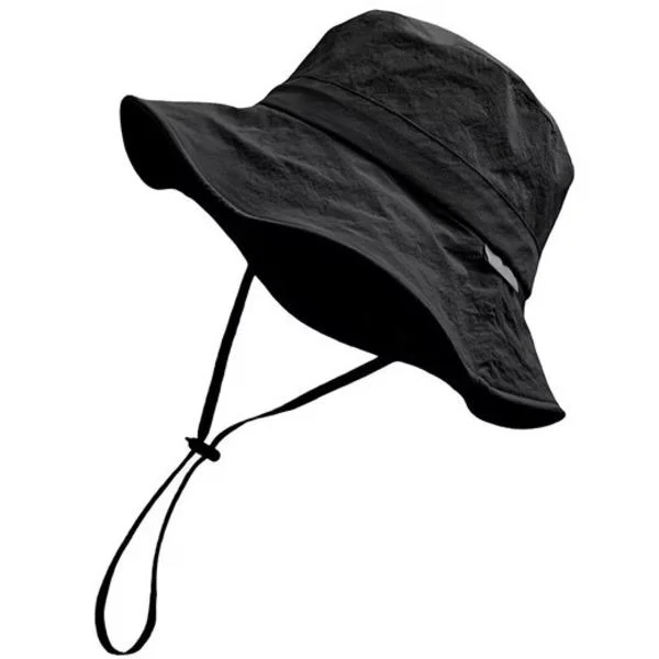 Vattentät Solhatt Unisex, solhatt med bred brätte - Fiskarhatt med Hakrem 56-60 cm för Sommaraktiviteter
