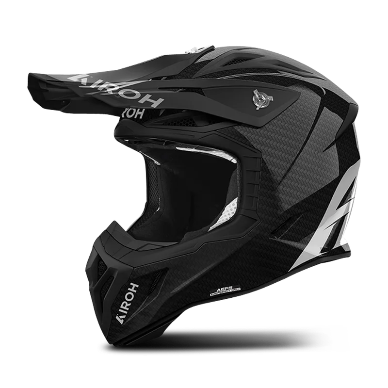 Casque Cross Airoh Aviator Ace 2 Carbone Carbone brillant S