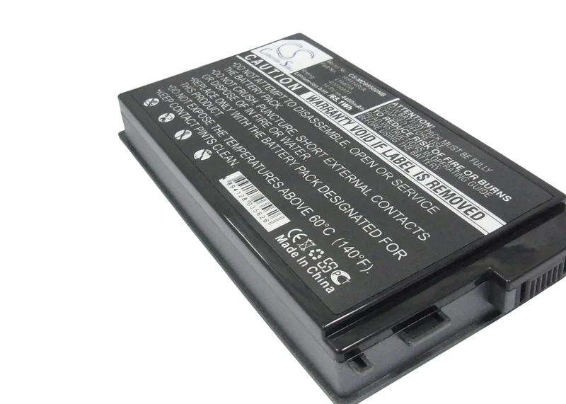 Batteri til bærbar PC, bærbar PC for Medion MD95500, MD95292, RAM2010 m.fl.