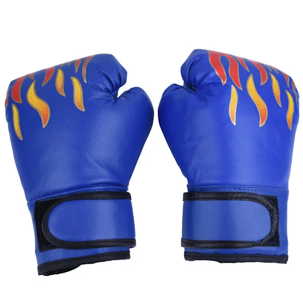 Blue Sandbag Gloves for Kids Boxing Muay Thai Kickboxing Sparring Wrestling