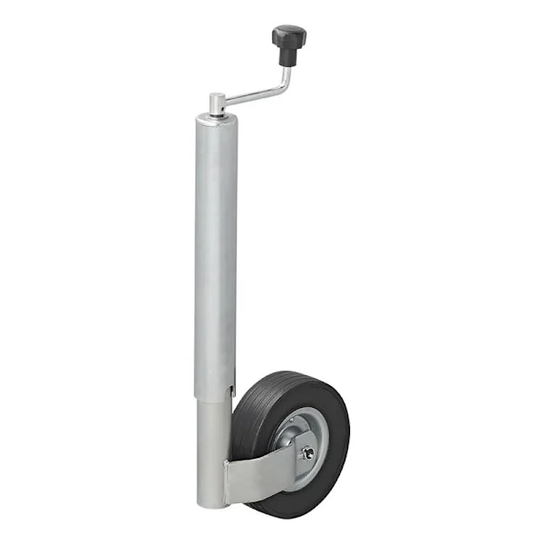Nokkakärryn pyörä 60mm metallivanteella ja umpikumirenkaalla 220x65mm